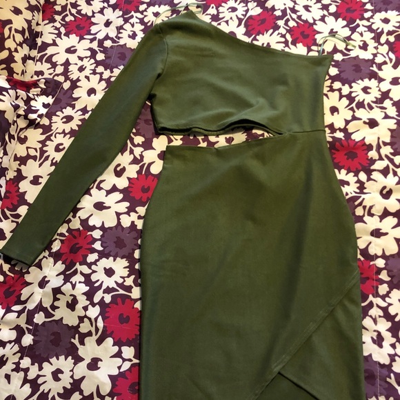Missguided Dresses & Skirts - Missguided sexy green dress